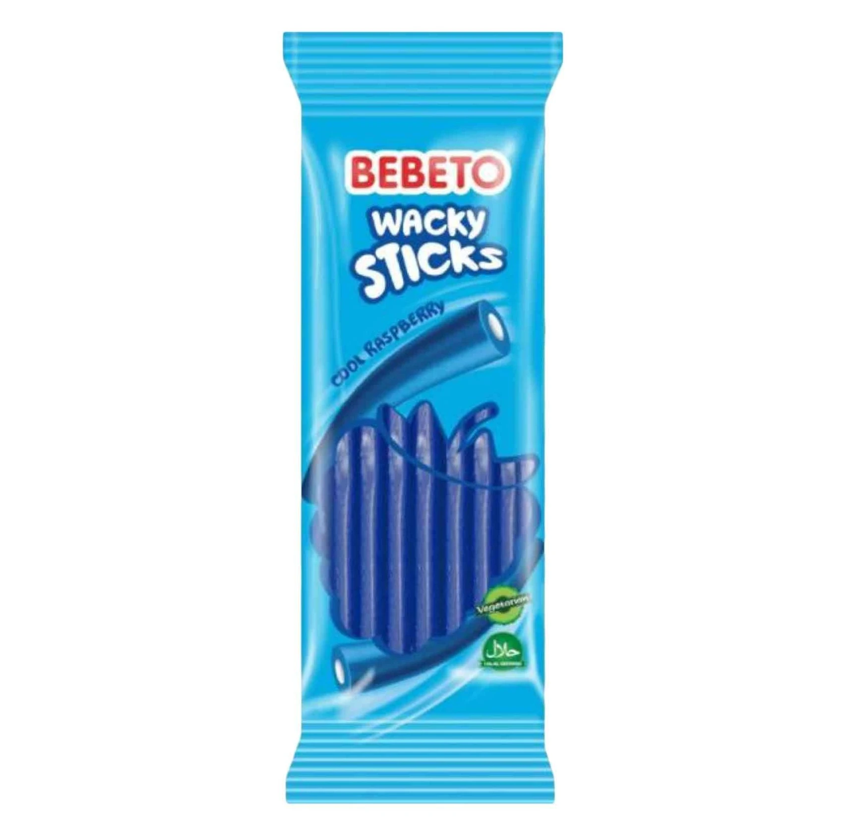 Bebeto Wacky Stıcks Candy Cool Raspberry 180 gm