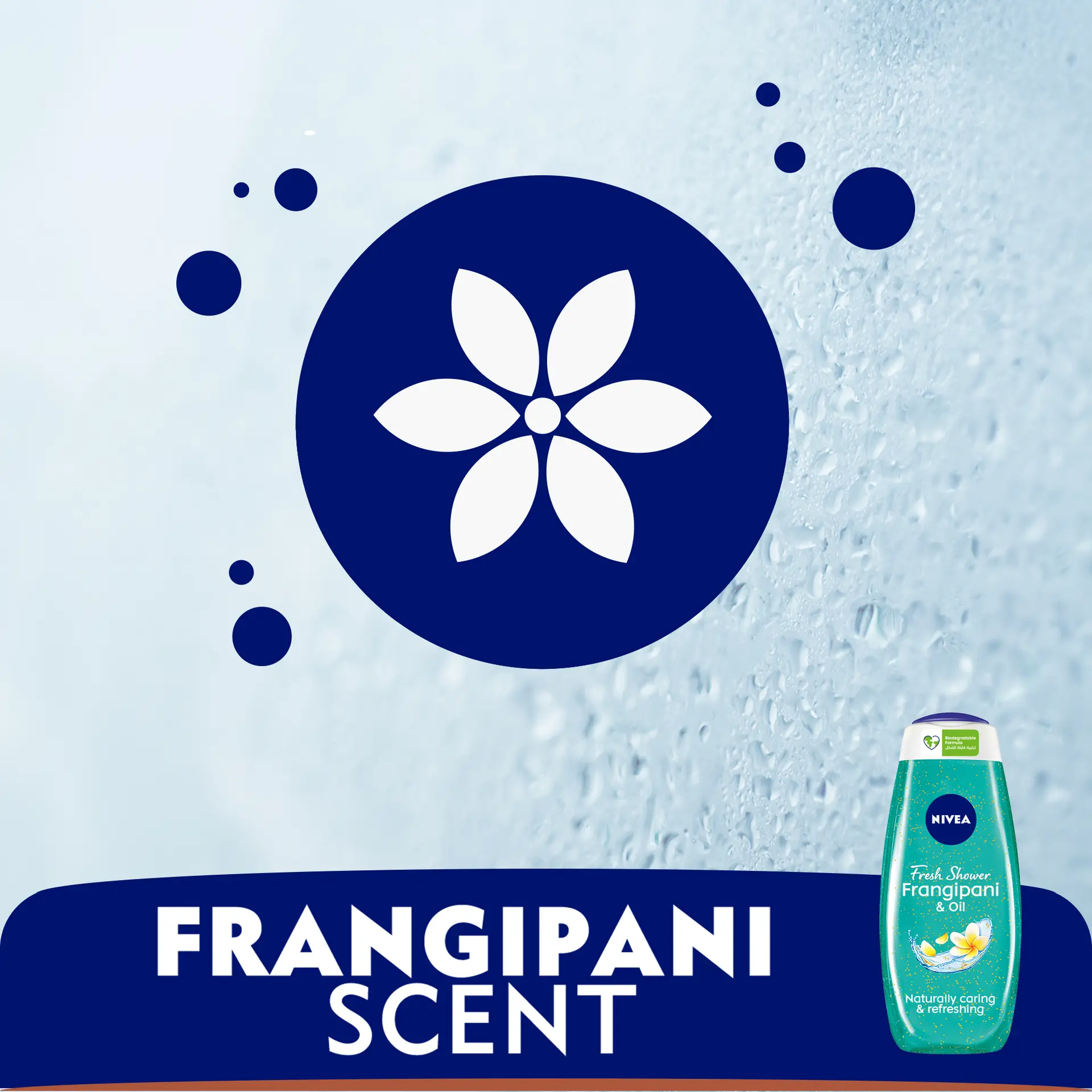 Nivea Shower Gel Frangipani & Oil 500 ml - view 4