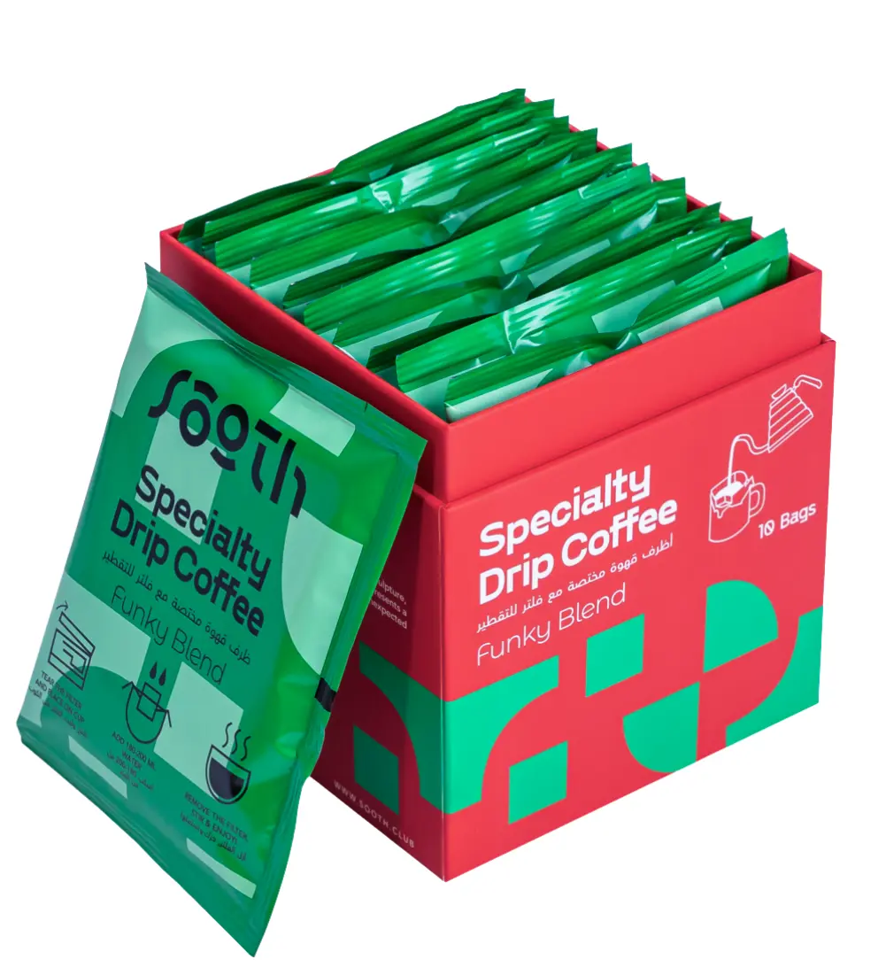 Sooth Specialty Drip Coffee Bags Funky Blend 10 pcs  - view 2