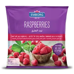 Emborg Raspberries Frozen 300 gm