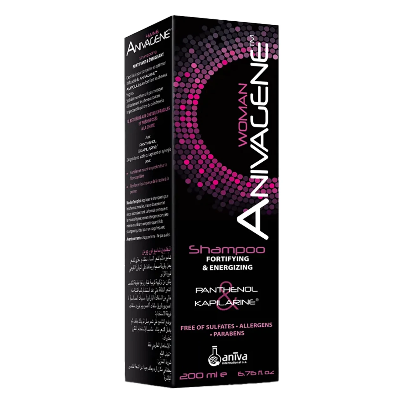 Anivagene Shampoo Fortifying And Energizing For Woman 200 ml
