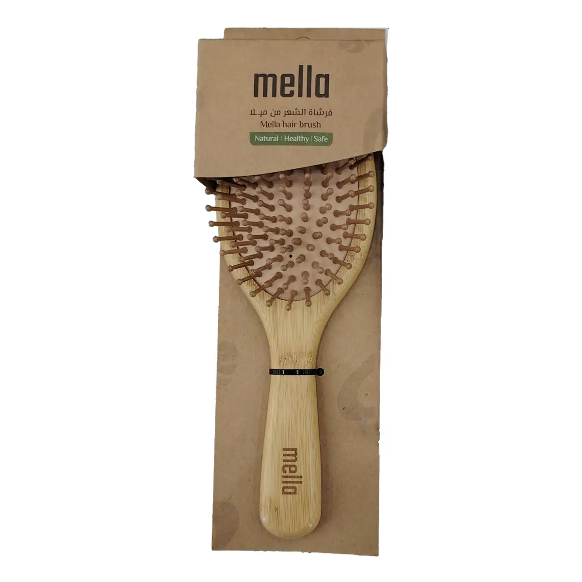 Mella Anti-Static Massaging Wooden Hair Brush - view 1