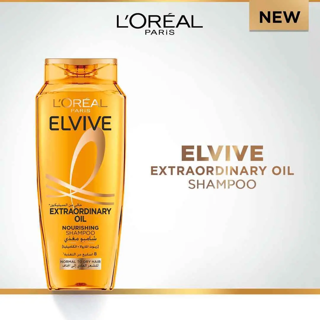 Elvive Extra Ordinary Oil Shampoo Normal Hair 400 ml - view 4