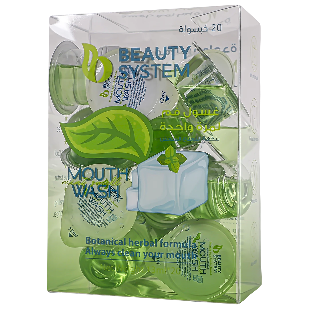 Beauty System Advanced Mint Mouthwash Capsules 20 Pcs 13 ml