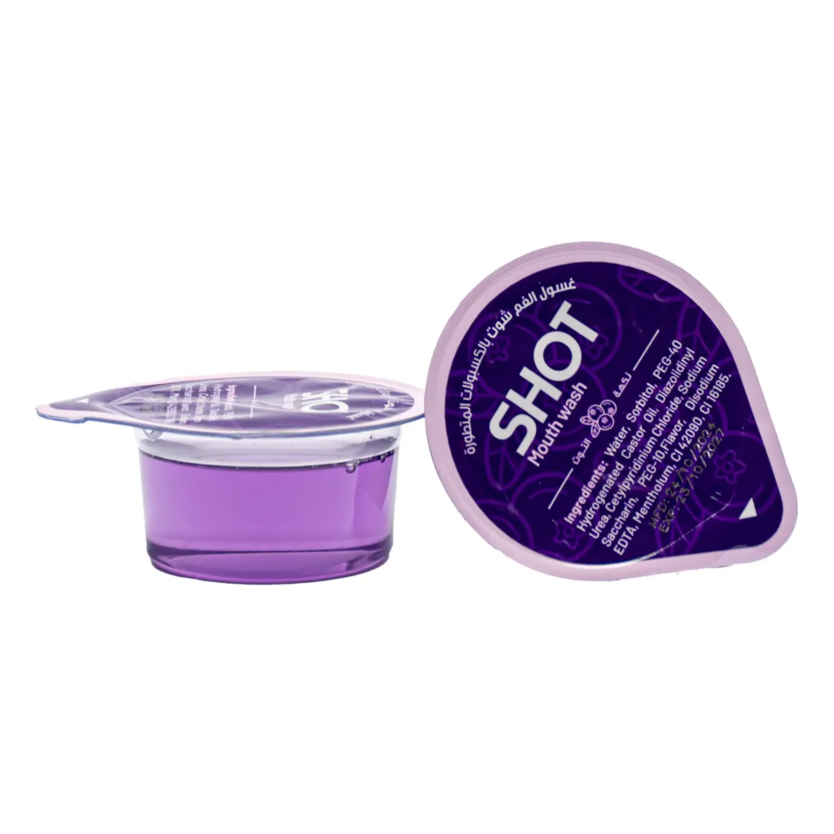 Shot Capsule Mouthwash Berries 20 Capsules 15 ml - view 6