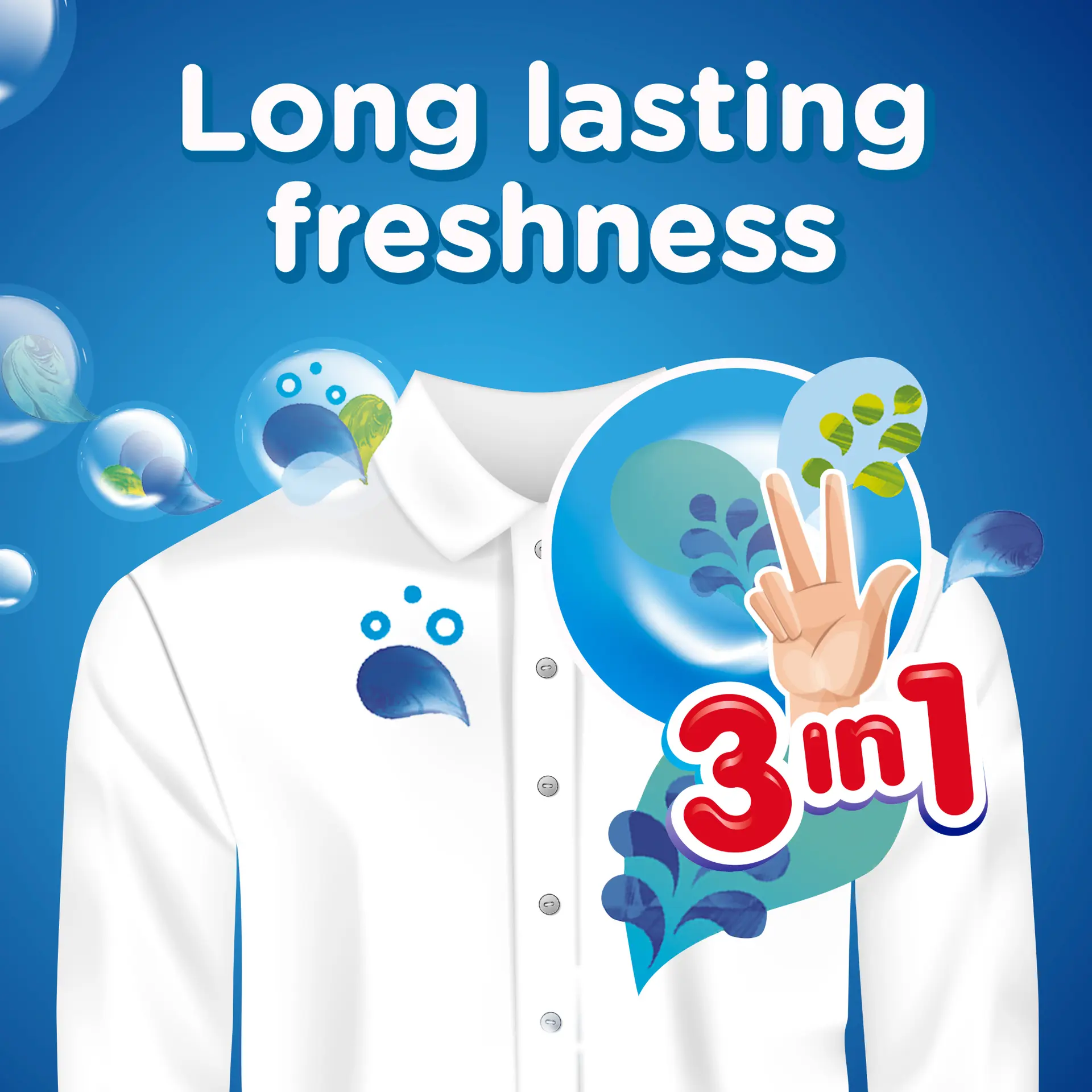 Bonux Original Powder Detergent 9kg - view 5