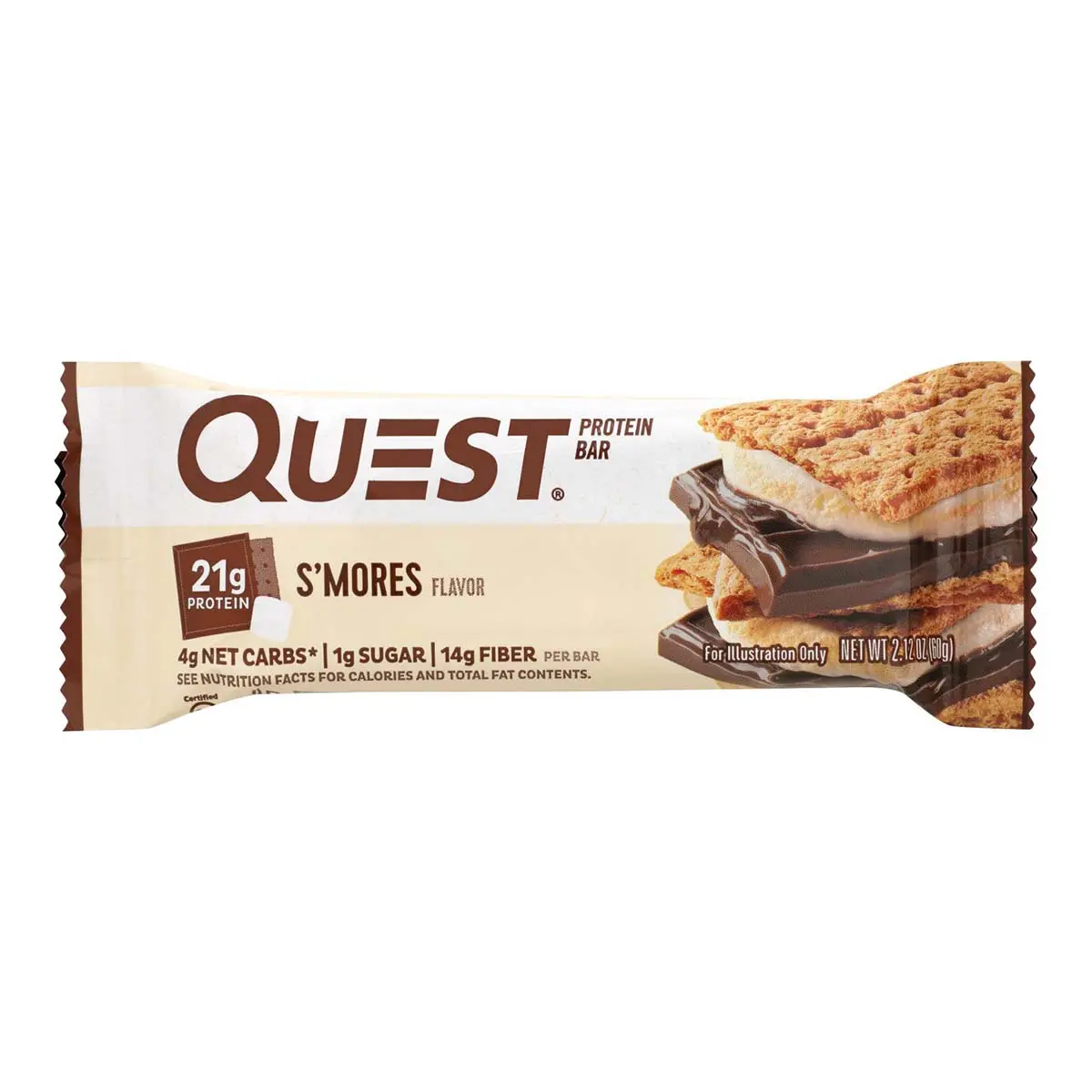 Quest  S'Mores Protein Bar 60G - view 1