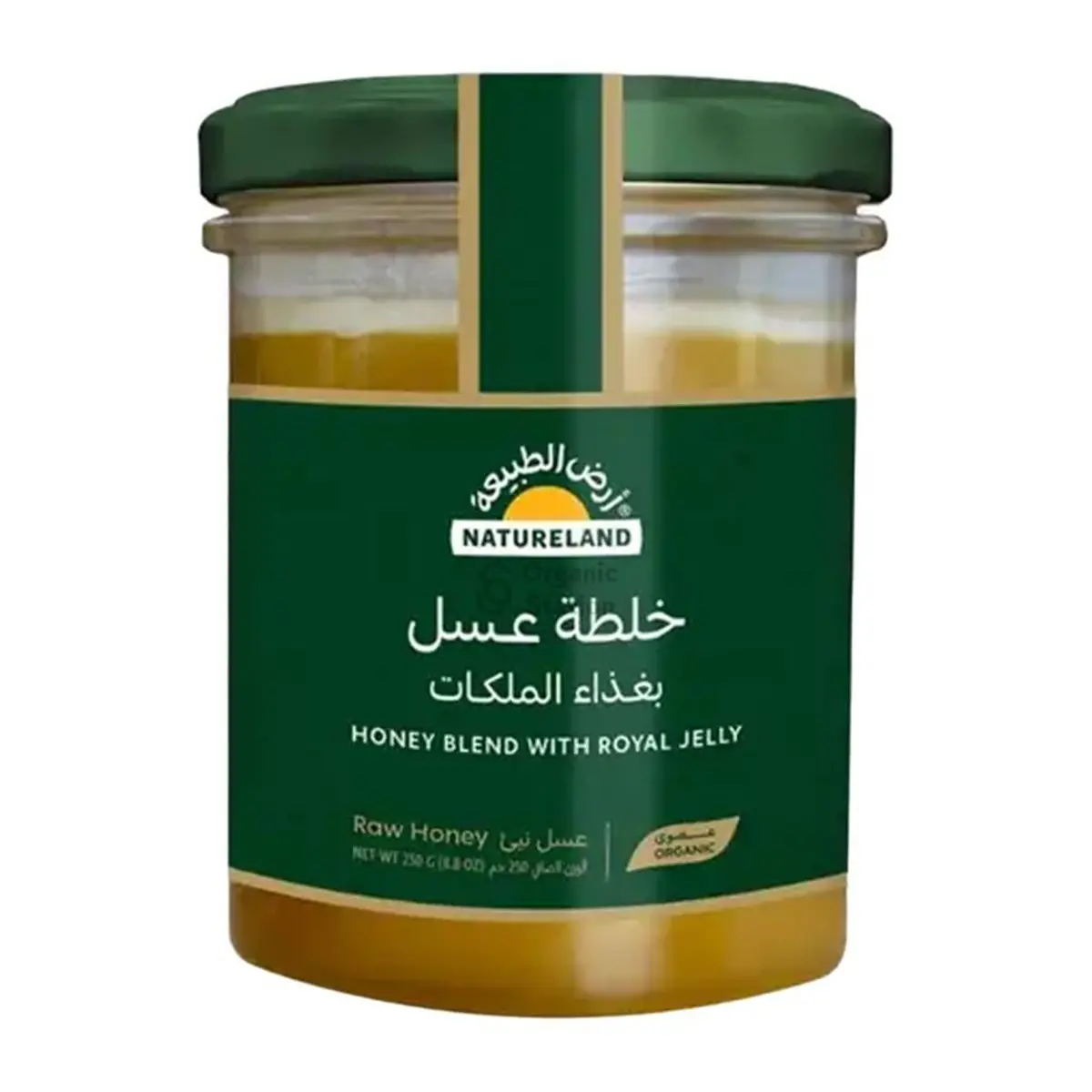 Natureland Honey Blend with Royal Jelly Organic 250 gm - view 1