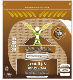 خبز تنور صحي شعير 240 جم