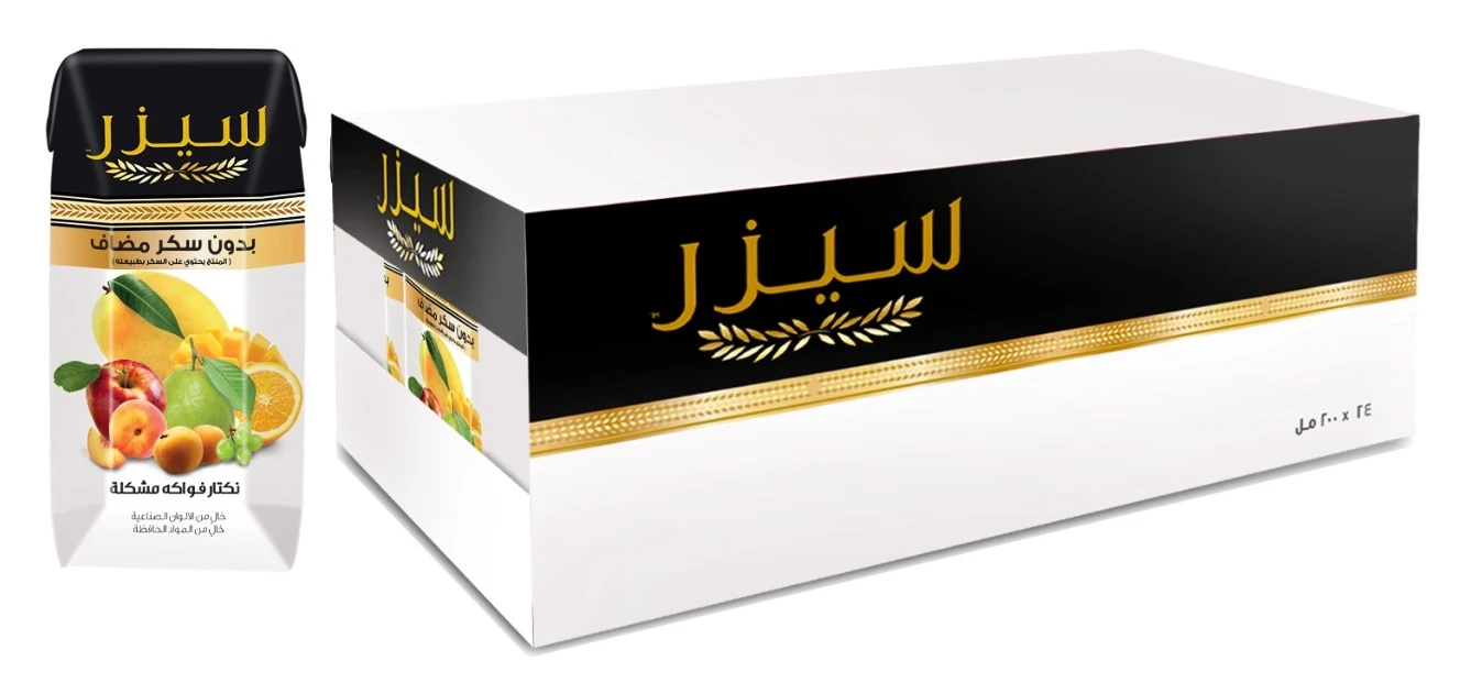 Caesar Nectar Fruit Cocktail Flavor pack 24 pcs 200 ml