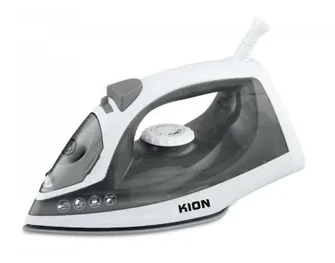 Kion Steam Iron 1600W 380Ml Ceramic Coating Soleplate & Swivel Cord & Self-Cleaning Function