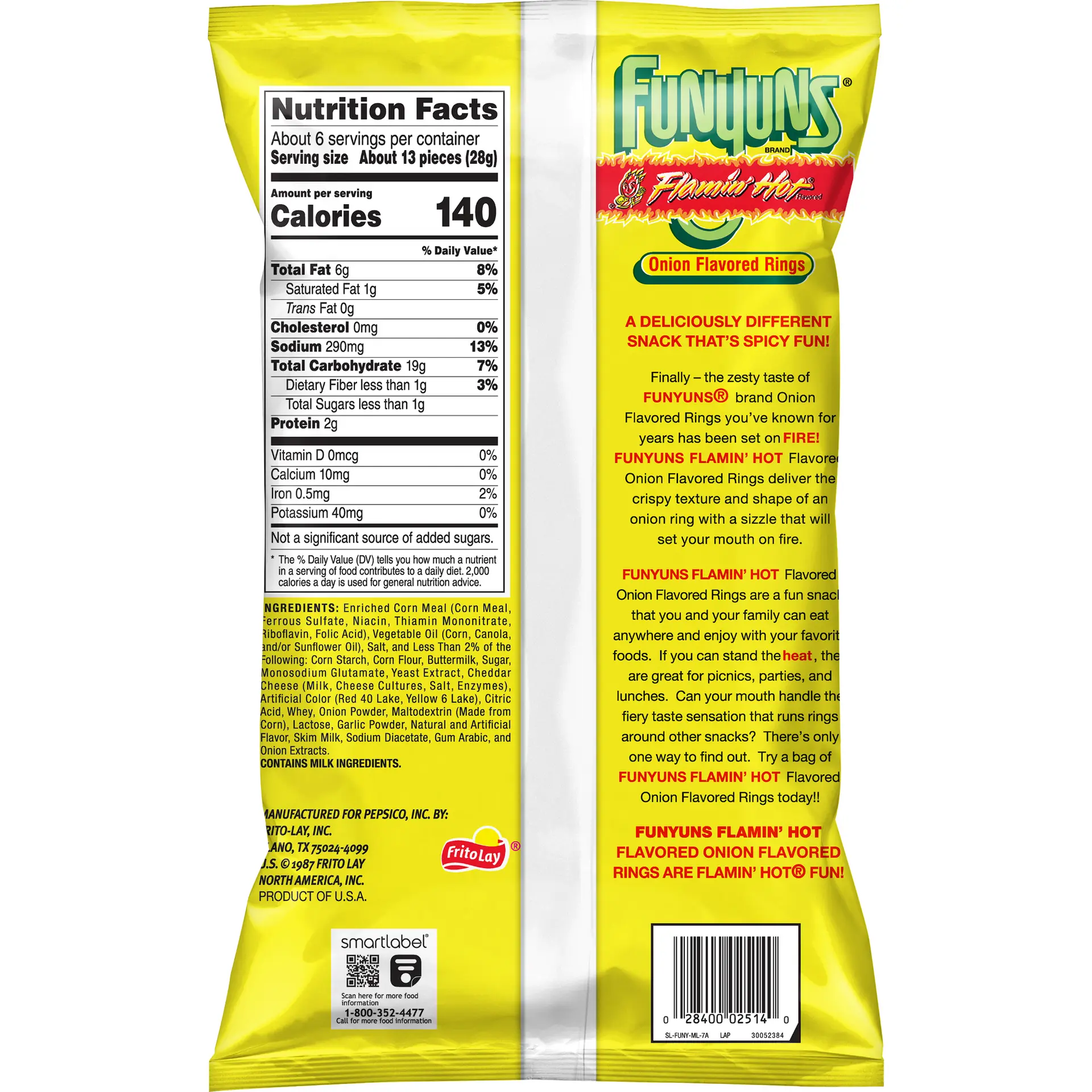 Funyuns Flamin Hot 163 gm - view 2