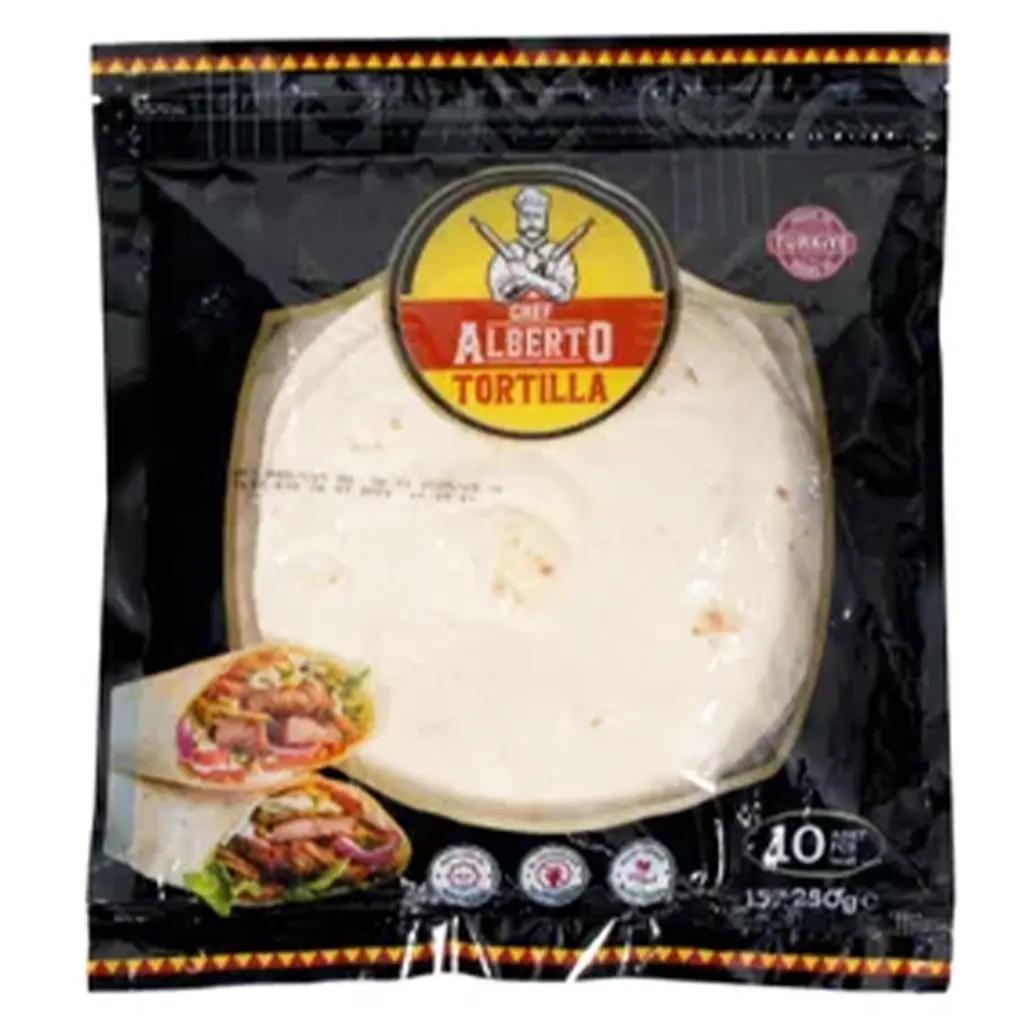 Chef Alberto Tortilla Wraps White 10pcs 250 gm - view 1