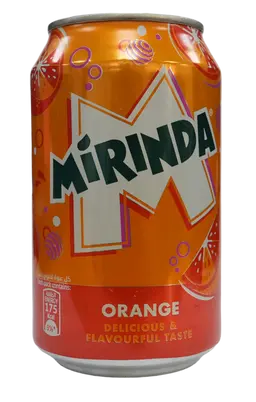  Mirinda Soft Drink Orange 330 ml