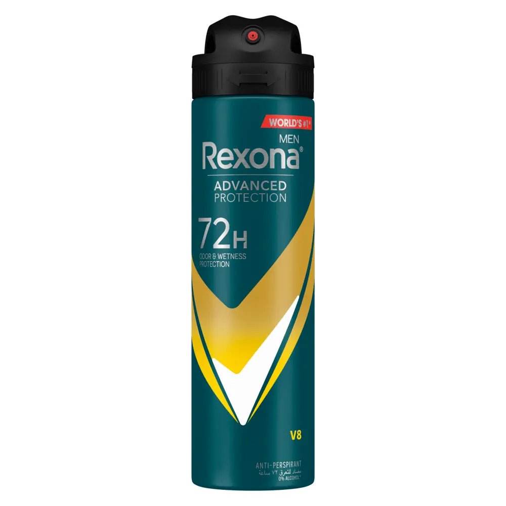 Rexona Men Antiperspirant Deodorant Spray V8 150 Ml - view 1