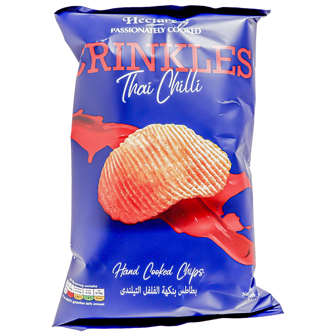 Hectare's Crinkles Chips Thai Chilli 70 gm
