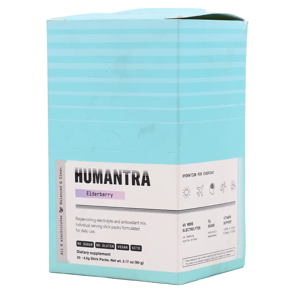 Humantra Electrolytes Elderberry 20*4.5 Gm - view 1