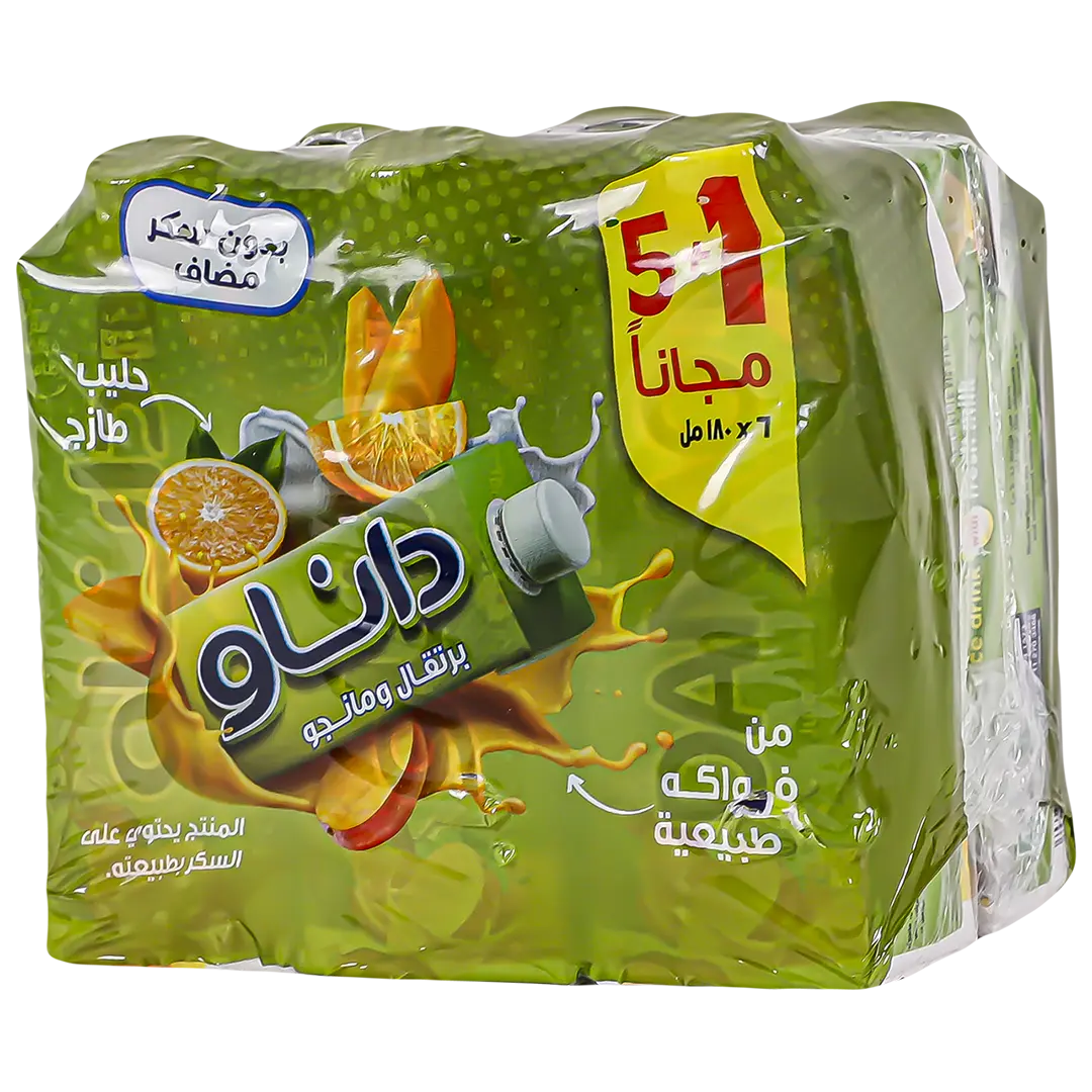 Danao Mango & Orange Juice 6 pcs 180 ml - view 1