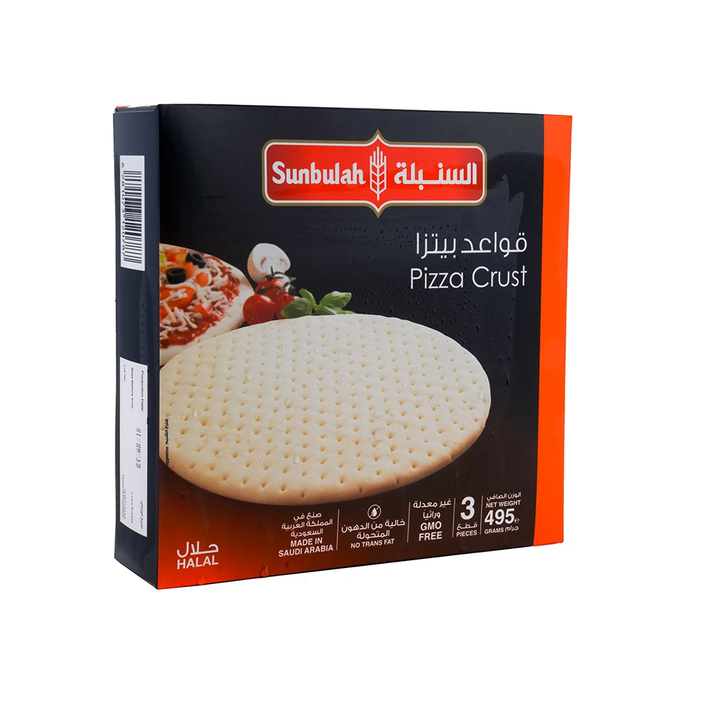 السنبلة قواعد بيتزا وسط 495 جم