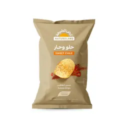 أرض الطبيعة شيبس حلو و حار 100جم 