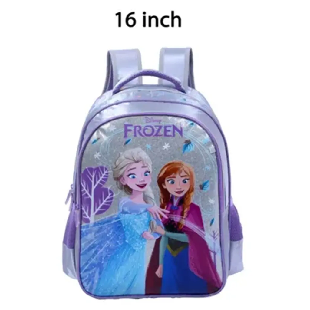 Frozen 16 Inch Backpack With Pencil Case Character And Phrase   - view 1