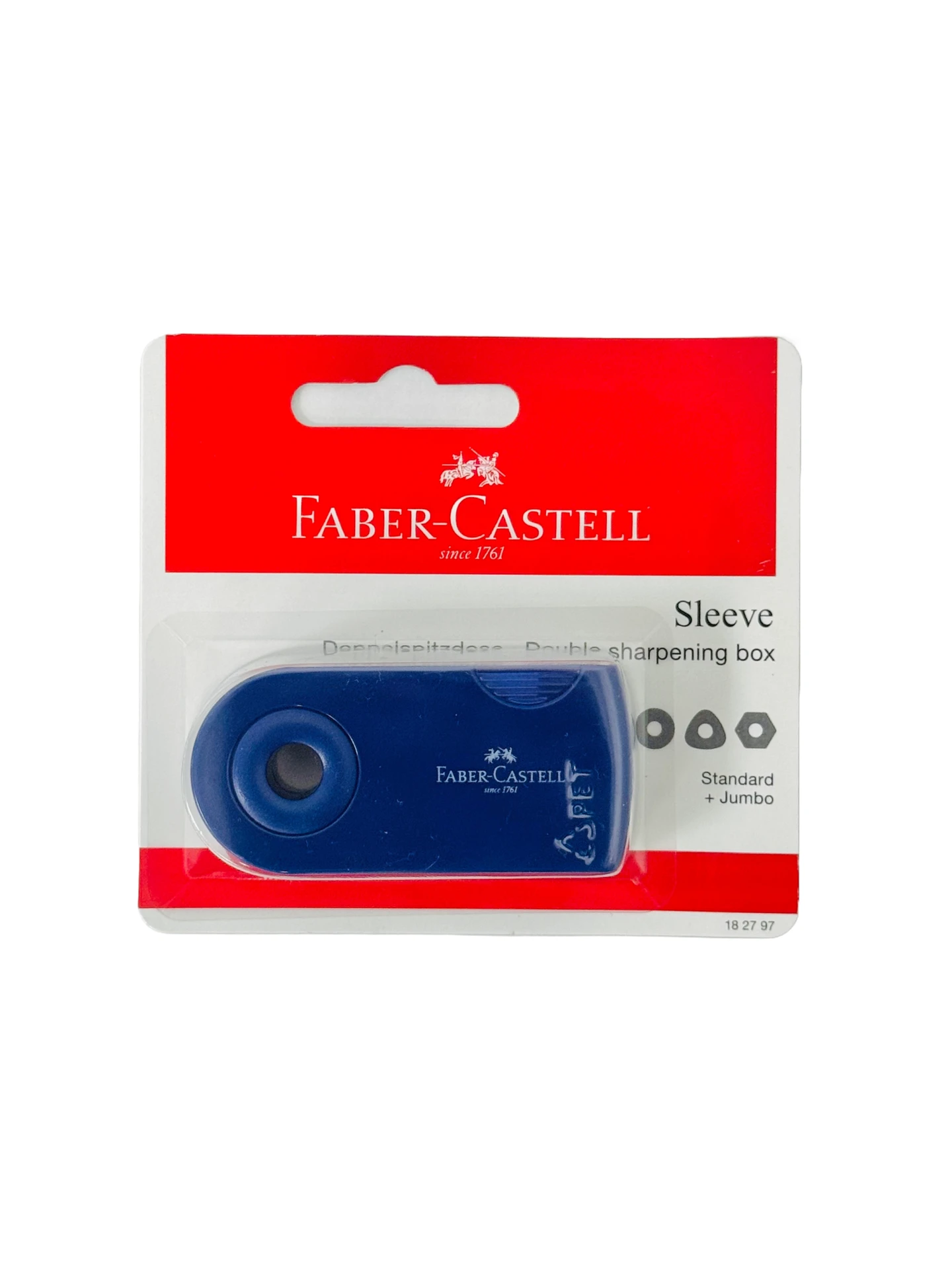 Faber Castell Sleeve Sharpener Blister