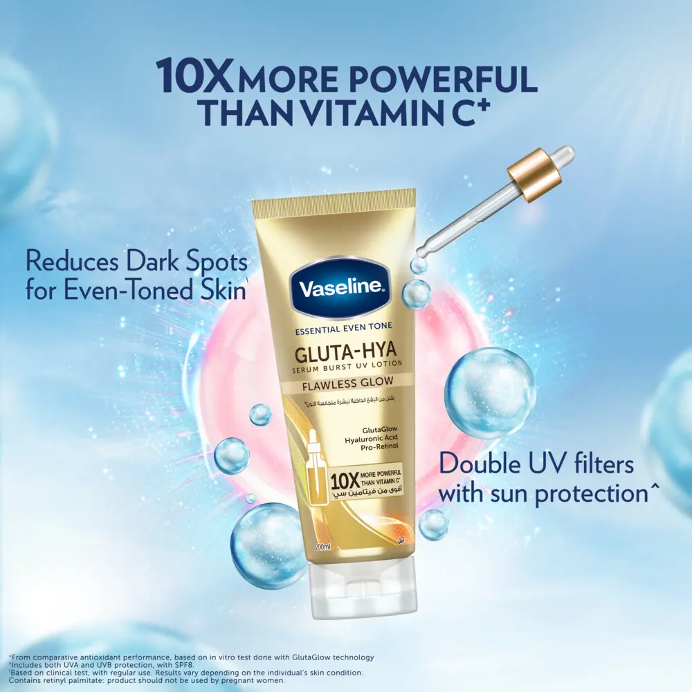 Vaseline Lotion Even Tone Flawless Glow 200ml - view 5