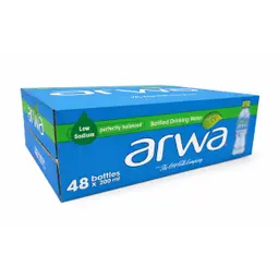 Arwa Water Low Sodium 48 Pcs 200 ml