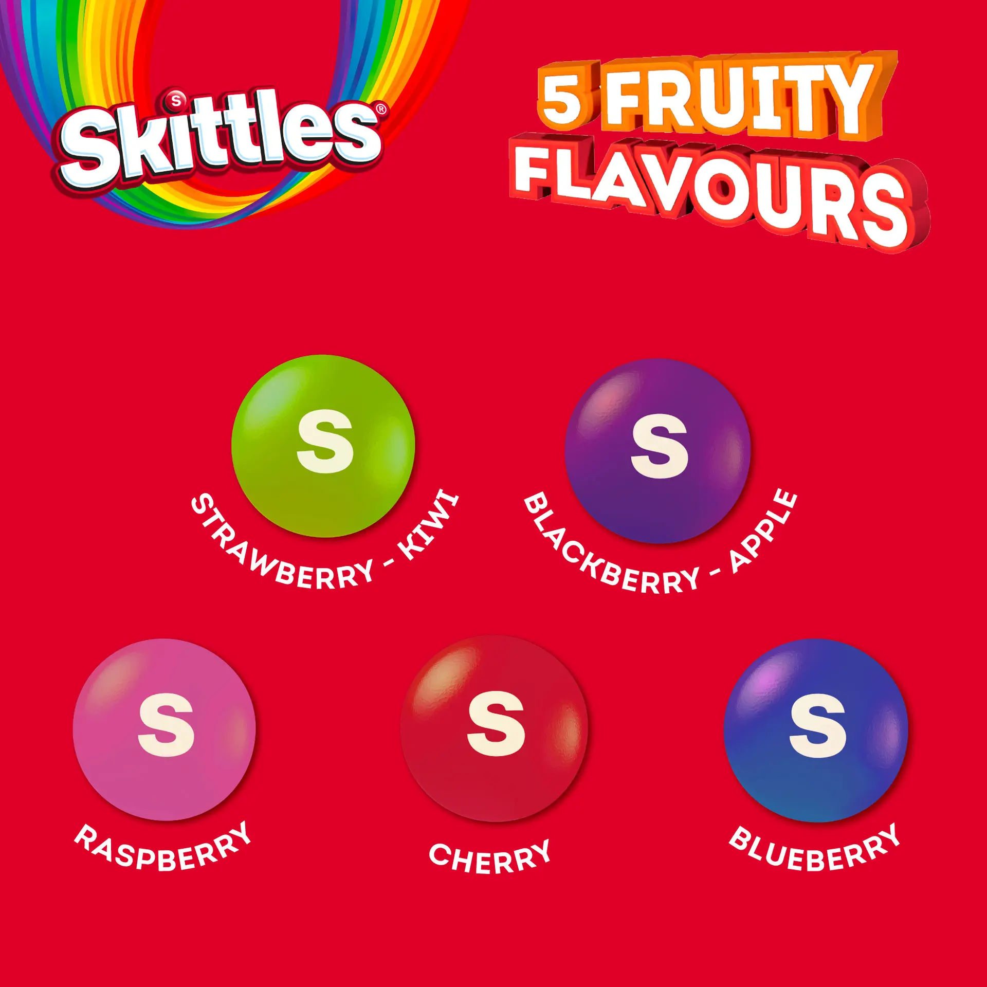 Skittles Candy Wild Berry 38 gm - view 5