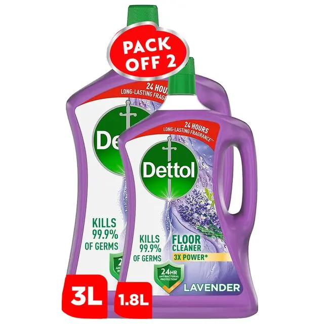 Dettol  Multi purpose cleaners Lavender  3 L+1.8 L - view 1