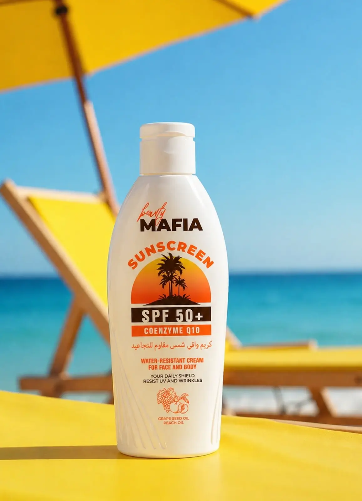 Beauty Mafia Water Resistant Sun Screen For Face And Body Spf 50+ Cream 140 ml - view 3
