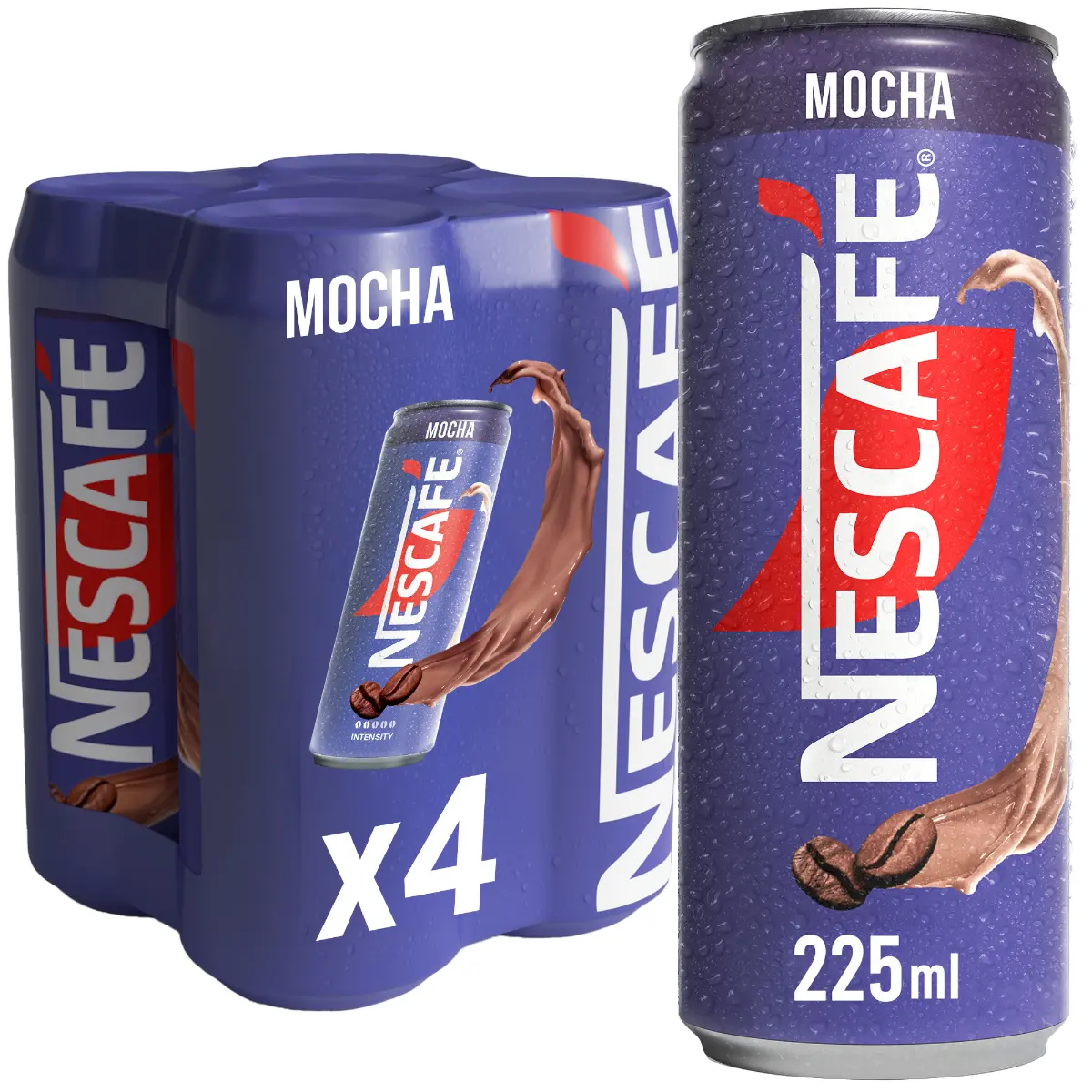 Nescafe Ice Coffee Mocha 4 pcs 225 ml - view 1