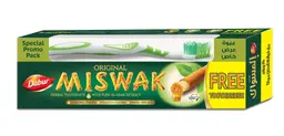 Dabur Original Miswak Toothpaste (190G + Toothbrush) 