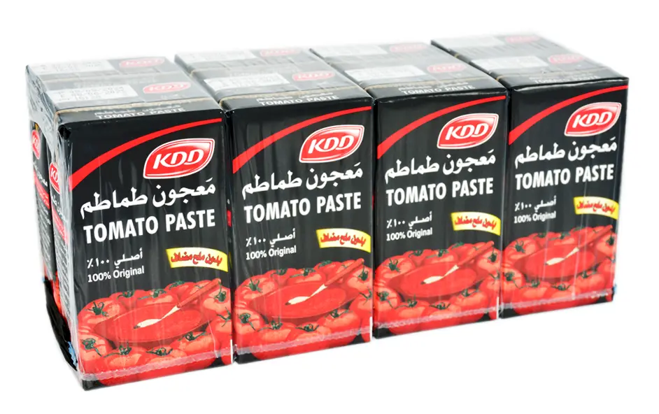 KDD Natural Tomato Paste  8 Pcs 135 gm - view 1
