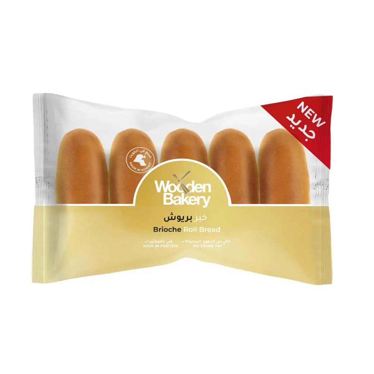 Wooden Bakery Milk Bread Roll Brioche 170 g  - view 1