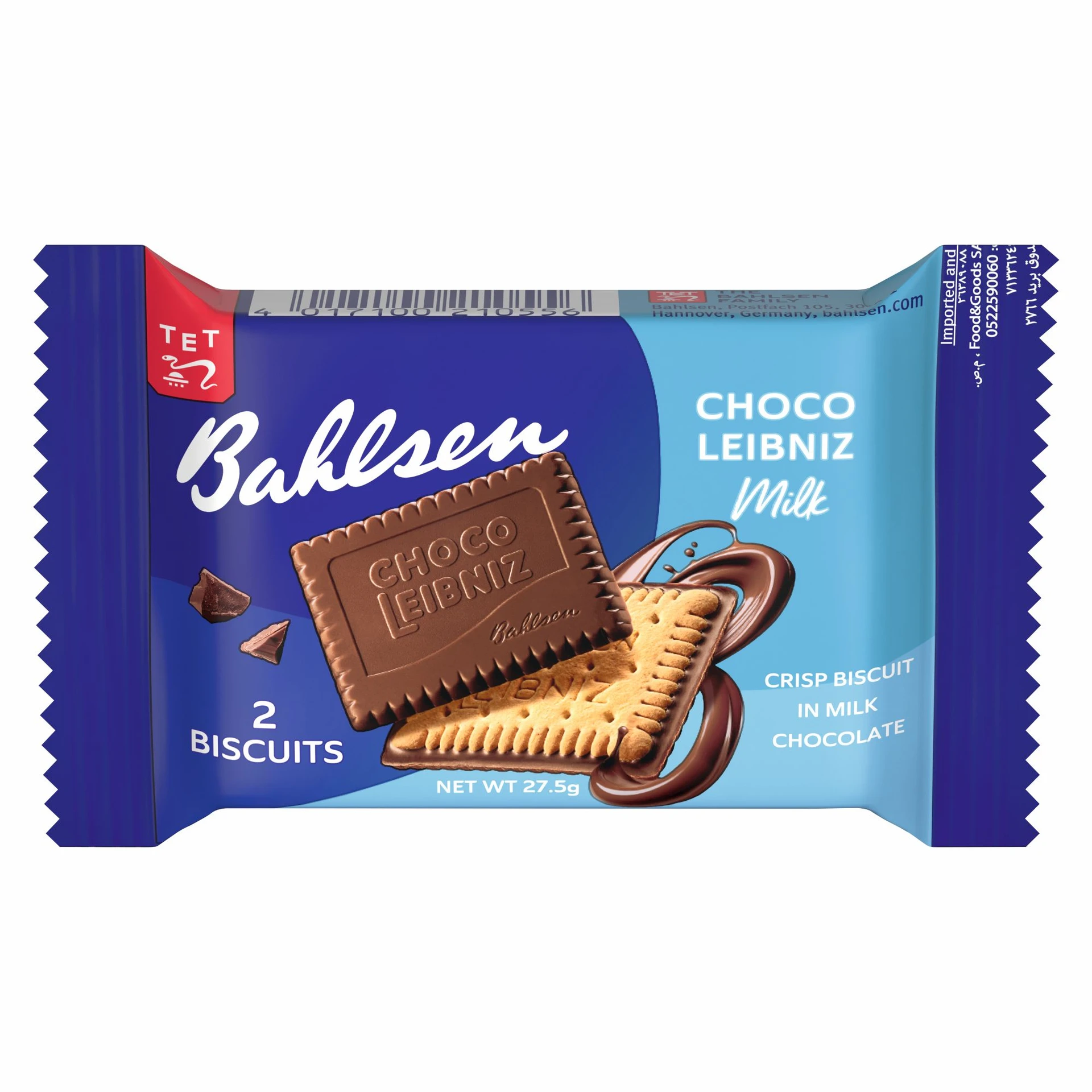 Bahlsen Choc Leibniz Biscuit Milk 27.5 gm