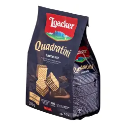 Loacker Quadratini Chocolate Wafers 250 g