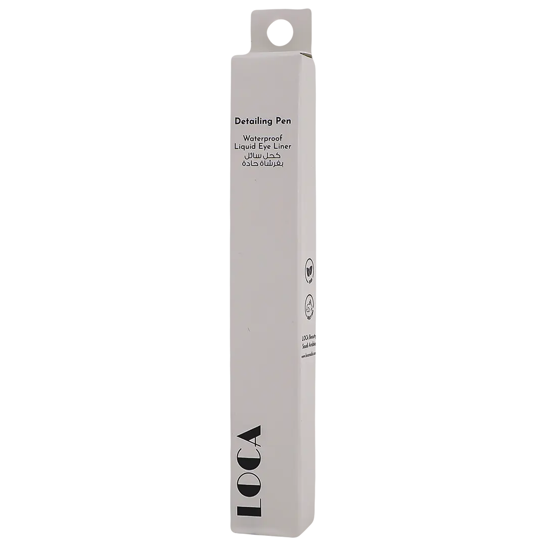 Loca Detailing Pen Waterproof Liquid Eye Liner Blackest Black 01 - view 2