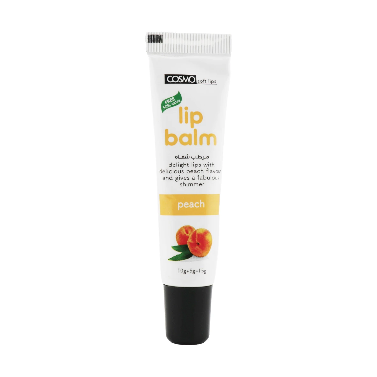 Cosmo Peach Lip Balm 15 gm 