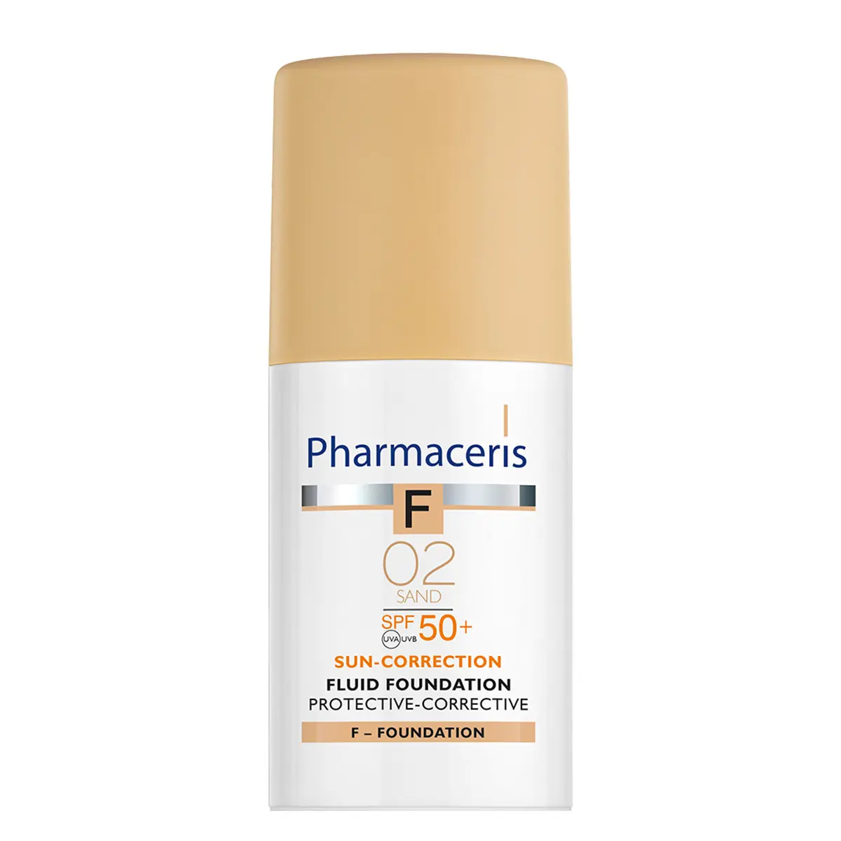 Pharmaceris Liquid Foundation Corrective Sand 02 SPF 50+ 30 ml - view 1