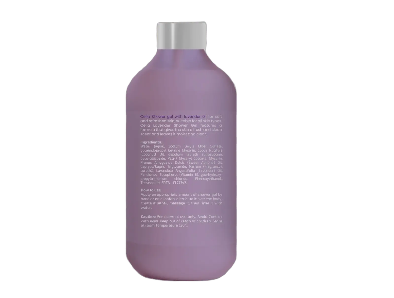 Celia Shower Gel Lavender 500G - view 5