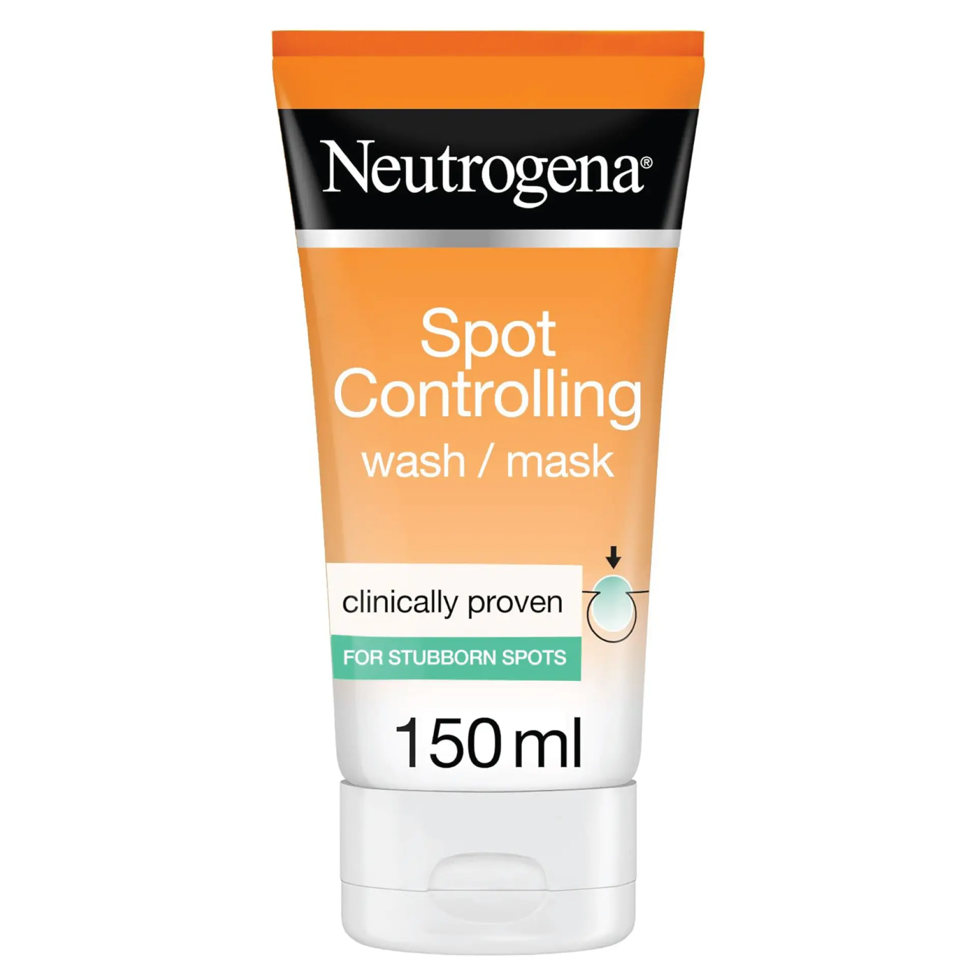 Neutrogena Visibly Clear Clear&Protect 2In1 Wash/Mask Oil Free 150 ml - view 4