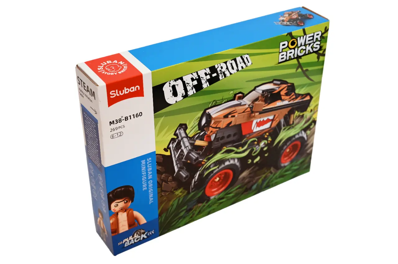 Sluban Orange Tow Truck 269 Pcs - view 3