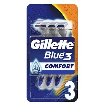 Gillette Comfort Blue3 Men's Disposable Razors 3 - view 1