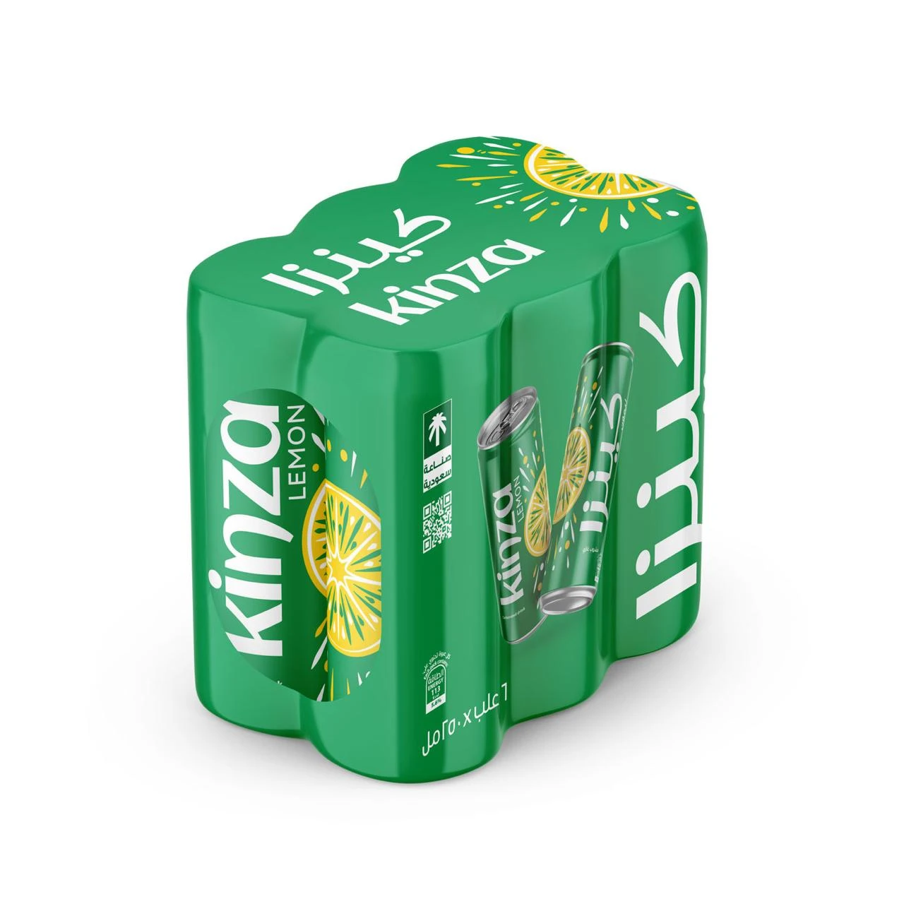 Kinza Lemon Carbonated Drink 250MlX6