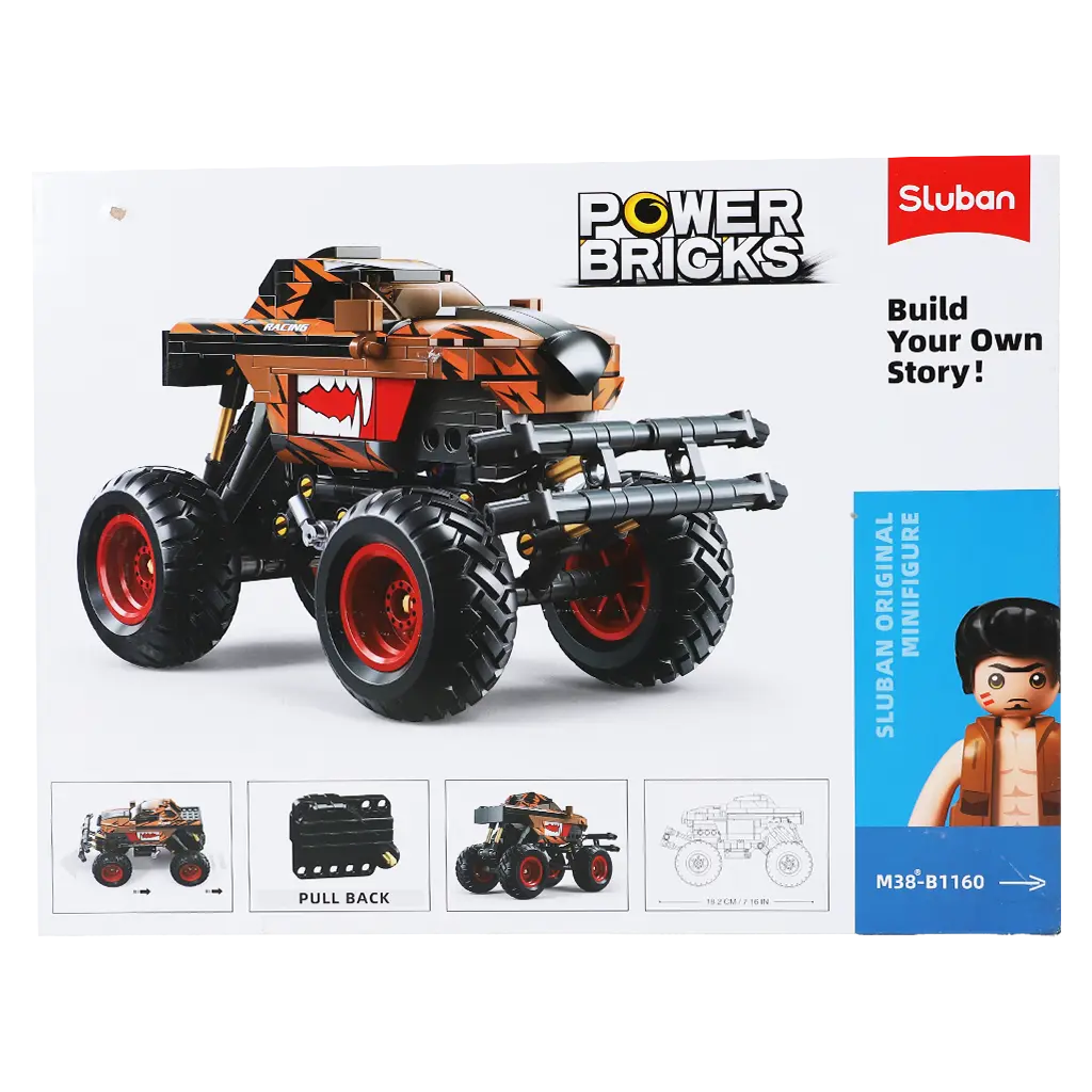 Sluban Orange Tow Truck 269 Pcs - view 2