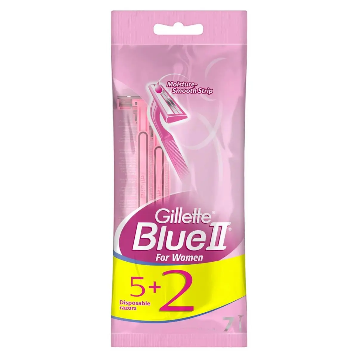 Gillette Fp Blue 2 For Women Dispo Razors 7pcs - view 1