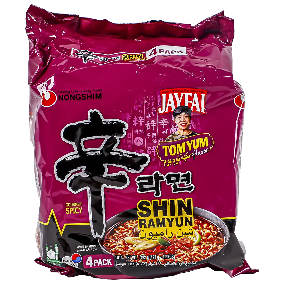 Nongshim Shin Ramen Tomyum 4 pcs 123 gm - view 2