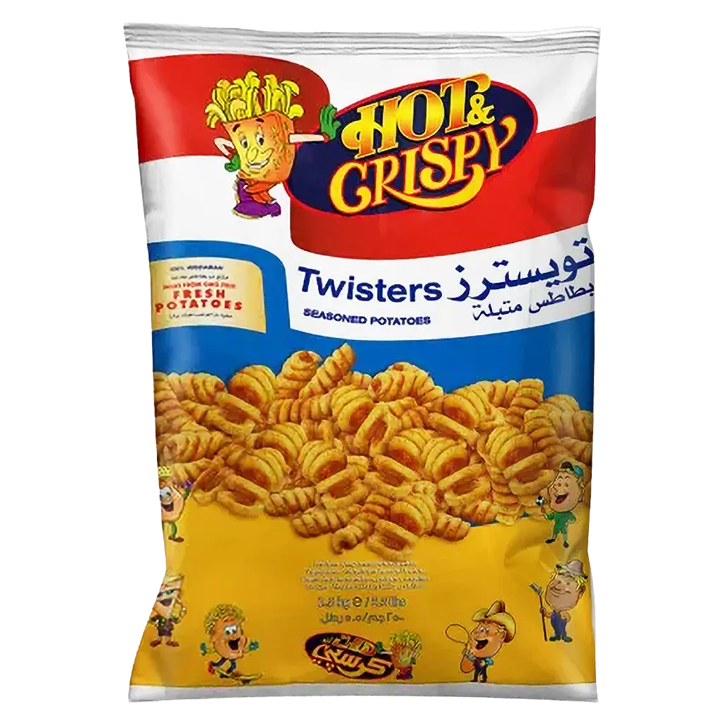 هوت أند كرسبي بطاطس تويستر 2.5 كجم - view 1