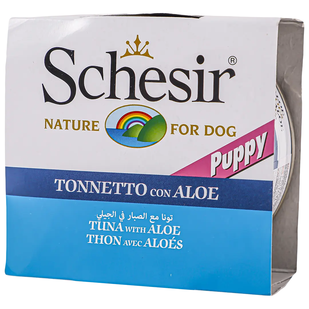 Schesir Puppy Tuna with Aloe in Jelly 150 gm - view 1
